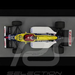 Nigel Mansell Williams FW11 n° 5 Vainqueur GP Grande-Bretagne 1986 F1 1/18 Spark 18S738