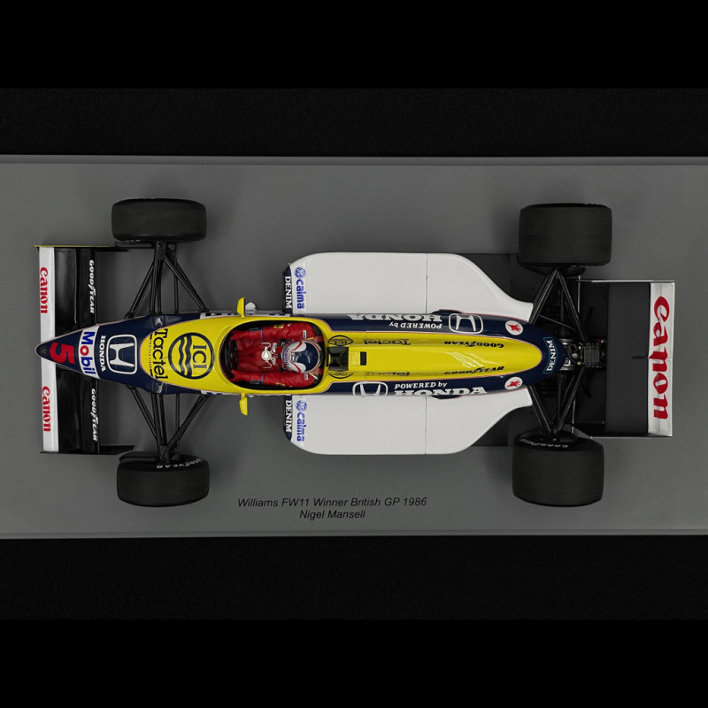 1/18　FW11B ウィリアムズ　ホンダ　マンセル スパーク 1/18 ウィリアムズ FW11B イギリスGP 1987 N.マンセル 18S740