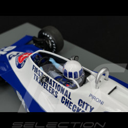 Didier Pironi Tyrell 008 n° 3 5th Monaco GP 1978 F1 1/18 Spark 18S721
