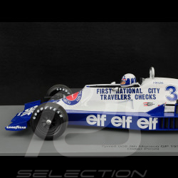 Didier Pironi Tyrell 008 n° 3 5th Monaco GP 1978 F1 1/18 Spark 18S721