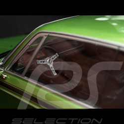 BMW 3.0 CSL E9 1973 Green Metallic 1/18 Minichamps 155028132