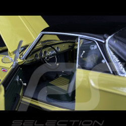 Volkswagen Karmann Ghia 1500 Type 34 Coupé 1961 Jaune Manille / Noir 1/18 Norev 188647