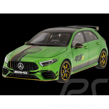 Mercedes-AMG A45 S 4Matic 2024 Green / Yellow 1/18 NZG B66960670