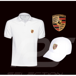 Porsche Lover Set - Polo Shirt + Cap + Aufkleber WAP591B WAP6100020TWCE WAP0130050MCST
