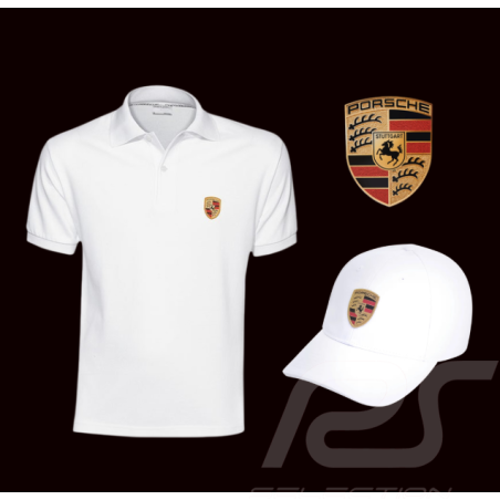 Set Porsche Lover - Polo + Casquette + Autocollant WAP591B WAP6100020TWCE WAP0130050MCST