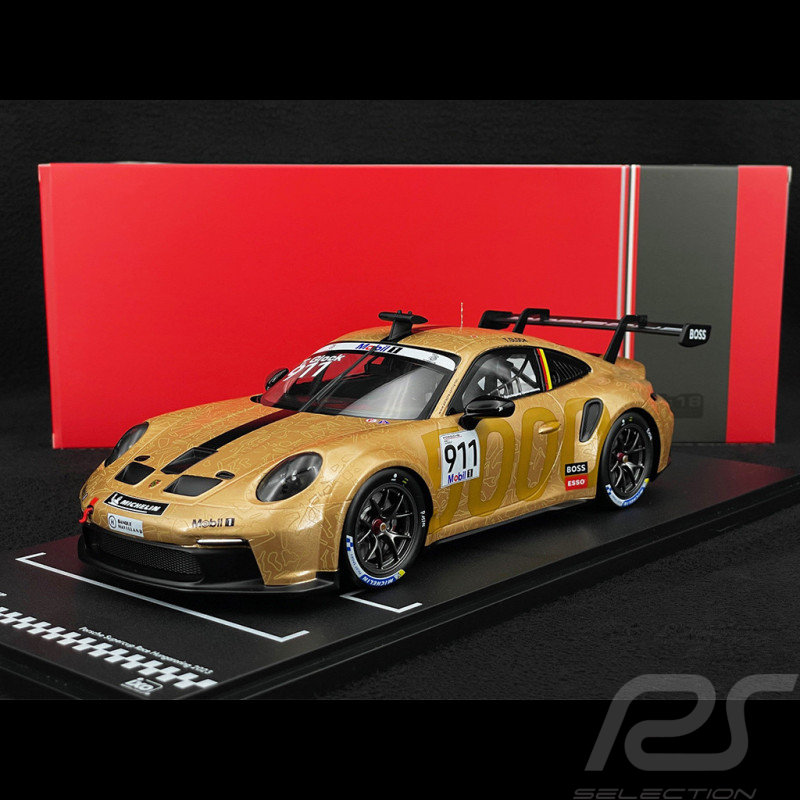 Porsche 911 GT3 Cup Type 992 n° 911 Porsche Supercup Hungaroring 2023 1/18 Ixo LEGT18-23CUP001