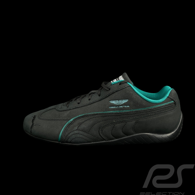 Aston Martin Schuhe F1 Team Speedcat Puma Sport Sneaker Schwarz 309137-01