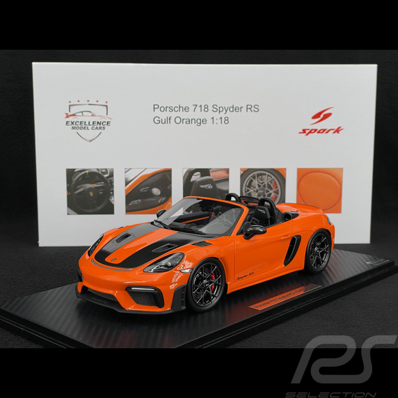 Porsche 718 Spyder RS Typ 982 2024 Weissach Package RS Selection x Spark Gulf Orange 1/18 18RSF024