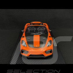 Porsche 718 Spyder RS Type 982 2024 Weissach Package RS Selection x Spark Gulf Orange 1/18 18RSF024