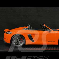 Porsche 718 Spyder RS Type 982 2024 Pack Weissach RS Selection x Spark Orange Gulf 1/18 18RSF024