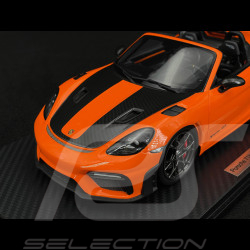 Porsche 718 Spyder RS Typ 982 2024 Weissach Package RS Selection x Spark Gulf Orange 1/18 18RSF024