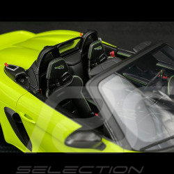 Porsche 718 Spyder RS Type 982 2024 Weissach Package RS Selection x Spark Acide Green 1/18 18RSF023