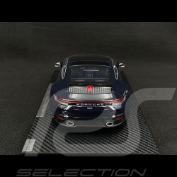 Porsche 911 Carrera 4 Typ 992 Belgian Legend Edition 2020 Ickx RS Selection x Spark X Blue 1/18 Spark 18RSF001