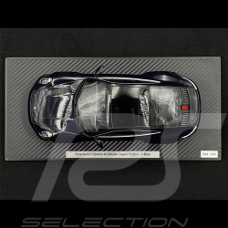 Porsche 911 Carrera 4 Typ 992 Belgian Legend Edition 2020 Ickx RS Selection x Spark X Blue 1/18 Spark 18RSF001