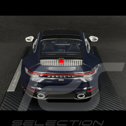 SELTEN Porsche 911 Belgian Edition 2020 Weiße Spiegel RS Selection x Spark X Blue Familie Ickx 1/18 Spark 18RSF001-