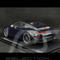 RARE Porsche 911 Belgian Edition 2020 Rétroviseurs Blancs RS Selection x Spark X Blue Famille Ickx 1/18 Spark 18RSF001-