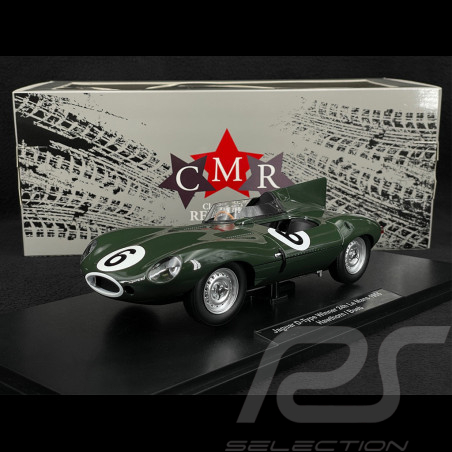 Jaguar D-Type n° 6 Vainqueur 24h Le Mans 1955 Mike Hawthorn 1/18 CMR CMR192