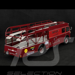 Fiat 642 RN2 Bartoletti Ferrari race transporteur 1957 dark red 1/18 CMR CMR140