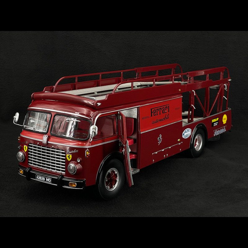 Fiat 642 RN2 Bartoletti Ferrari 1957 Racing Truck Dark Red 1/18