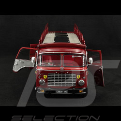 Fiat 642 RN2 Bartoletti Ferrari Renntransporter 1957 sombre rouge 1/18 CMR CMR140