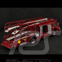 Fiat 642 RN2 Bartoletti Ferrari camion de course 1957 sombre rouge 1/18 CMR CMR140