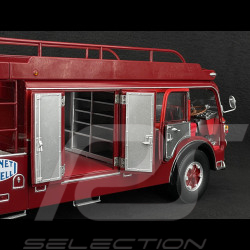 Fiat 642 RN2 Bartoletti Ferrari Renntransporter 1957 sombre rouge 1/18 CMR CMR140