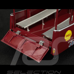Fiat 642 RN2 Bartoletti Ferrari Renntransporter 1957 sombre rouge 1/18 CMR CMR140