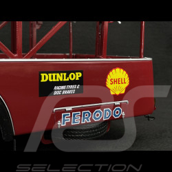 Fiat 642 RN2 Bartoletti Ferrari race transporteur 1957 dark red 1/18 CMR CMR140
