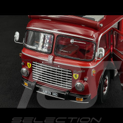 Fiat 642 RN2 Bartoletti Ferrari Renntransporter 1957 sombre rouge 1/18 CMR CMR140