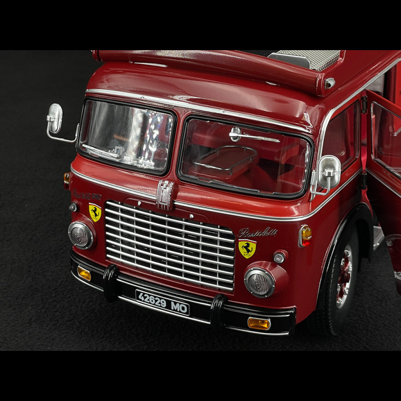 Fiat 642 RN2 Bartoletti Ferrari 1957 Racing Truck Dark Red 1/18