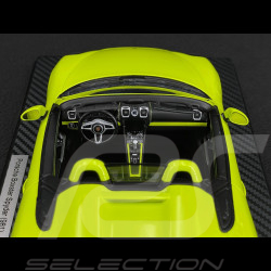 Porsche Boxster Spyder Type 981 "Kiwi" 2016 RS Selection x Spark Vert Lumière 1/18 Spark 18RSF007
