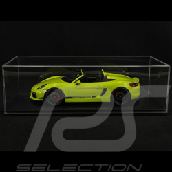 Porsche Boxster Spyder Type 981 "Kiwi" 2016 RS Selection x Spark Vert Lumière 1/18 Spark 18RSF007