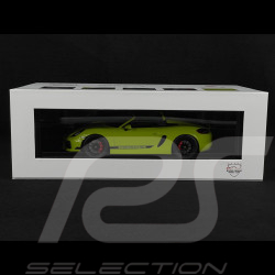 Porsche Boxster Spyder Type 981 "Kiwi" 2016 RS Selection x Spark Vert Lumière 1/18 Spark 18RSF007