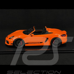 Porsche Boxster Spyder Type 981 "Nemo" 2016 RS Selection x Spark Orange Gulf 1/18 Spark 18RSF006