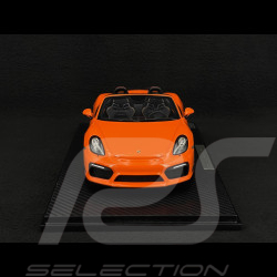 Porsche Boxster Spyder Typ 981 "Nemo" 2016 RS Selection x Spark Gulforange 1/18 Spark 18RSF006