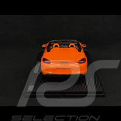Porsche Boxster Spyder Type 981 "Nemo" 2016 RS Selection x Spark Orange Gulf 1/18 Spark 18RSF006