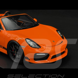 Porsche Boxster Spyder Type 981 "Nemo" 2016 RS Selection x Spark Orange Gulf 1/18 Spark 18RSF006
