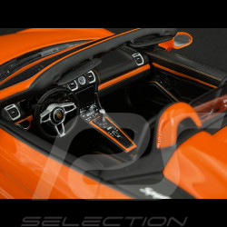 Porsche Boxster Spyder Type 981 "Nemo" 2016 RS Selection x Spark Orange Gulf 1/18 Spark 18RSF006
