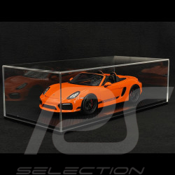 Porsche Boxster Spyder Type 981 "Nemo" 2016 RS Selection x Spark Orange Gulf 1/18 Spark 18RSF006