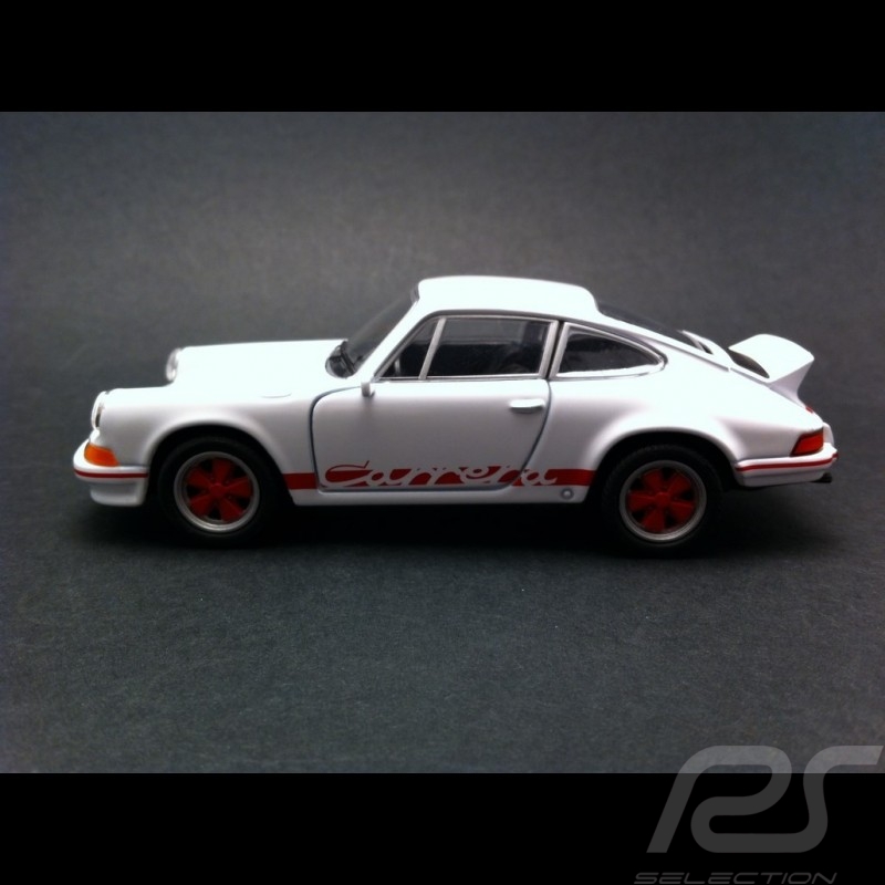 Porsche 911 Carrera RS 2.7 1973 blanche/rouges Welly Porsche 911 Carrera RS 2.7 1973 blanche/rouges Welly