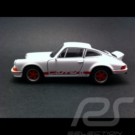 Porsche 911 Carrera RS 2.7 1973 blanche/rouges Welly