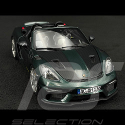 Porsche 718 Spyder RS ​​Weissach Package 2023 Forest Green Metallic 1/18 Norev 187272