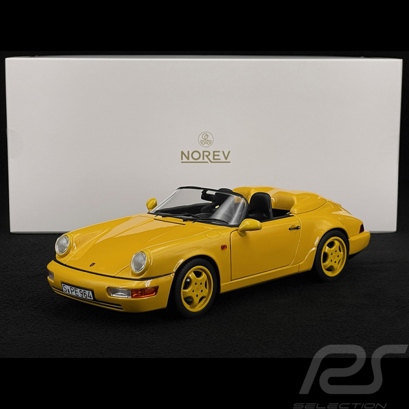 Porsche 911 Speedster Type 964 1993 Jaune Speed 1/18 Norev 187130
