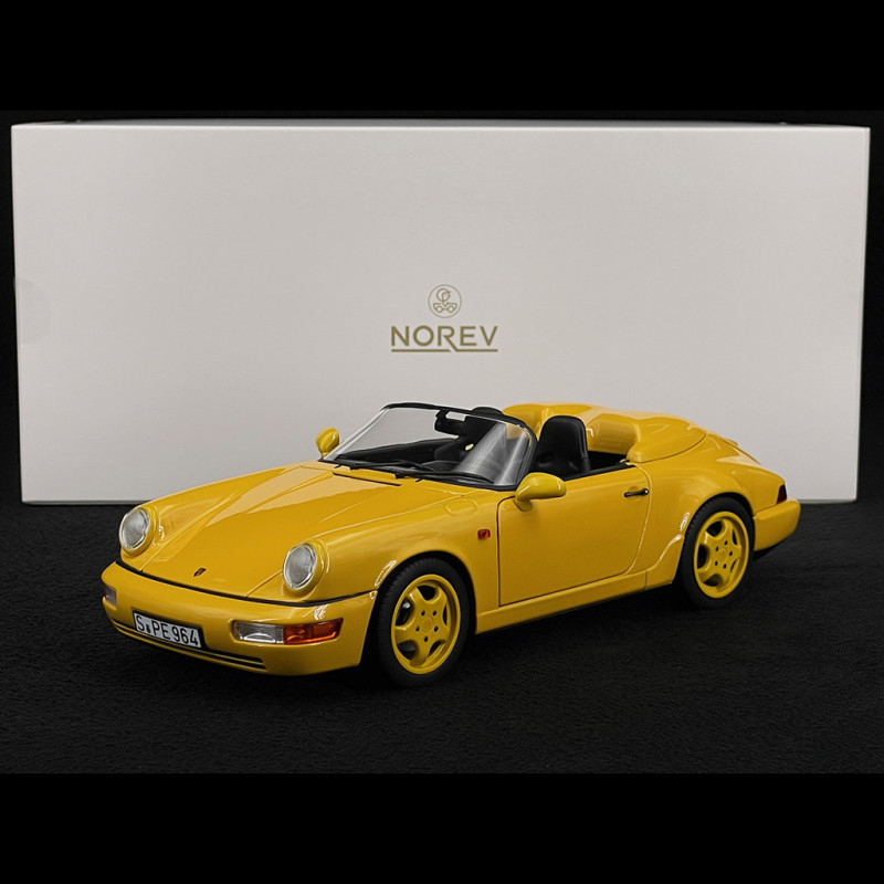 ミニカー Porsche964speedster 1/18 yellow porsche-911-speedster-type-964