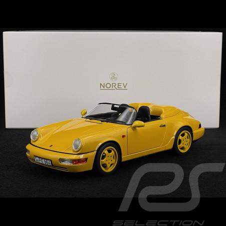 Porsche 911 Speedster Typ 964 1993 Speedgelb 1/18 Norev 187130