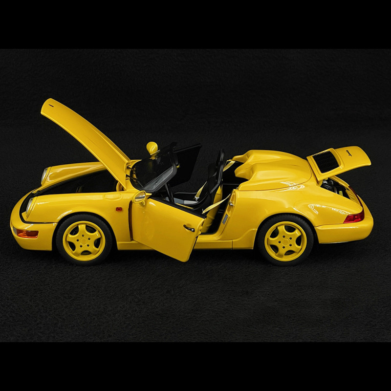 Porsche 911 Speedster Type 964 1993 Speed Yellow 1/18 Norev 187130