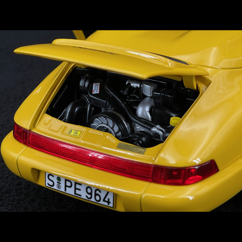 Porsche 911 Speedster Type 964 1993 Speed Yellow 1/18 Norev 187130