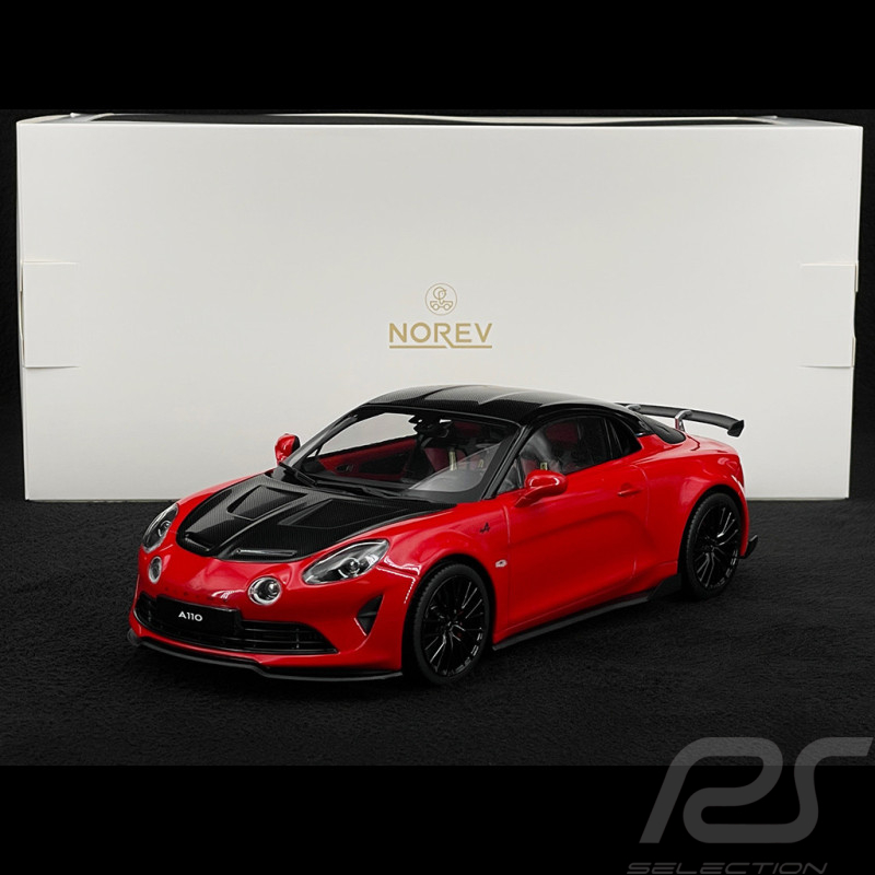 Alpine A110 R Turini 2025 Rouge Sismique 1/18 Norev 185443