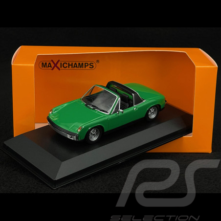 Porsche 914 /4 Volkswagen 1972 Green 1/43 Minichamps 940065664