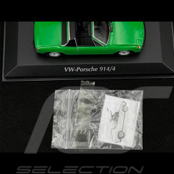 Porsche 914 /4 Volkswagen 1972 Green 1/43 Minichamps 940065664